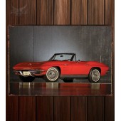 Металлическая табличка Corvette Sting Ray